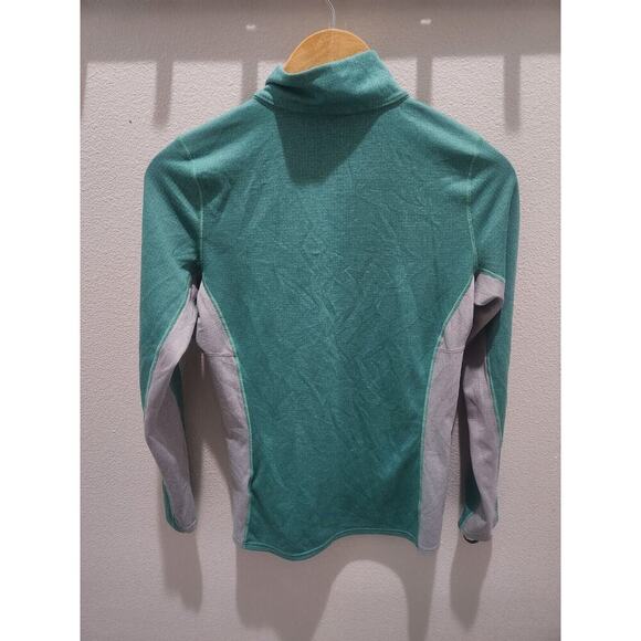 Patagonia Women’s‎ Capilene Baselayer Mid-weight 1/2 Zip Top Green Outdoor Sz  S - Picture 3 of 10
